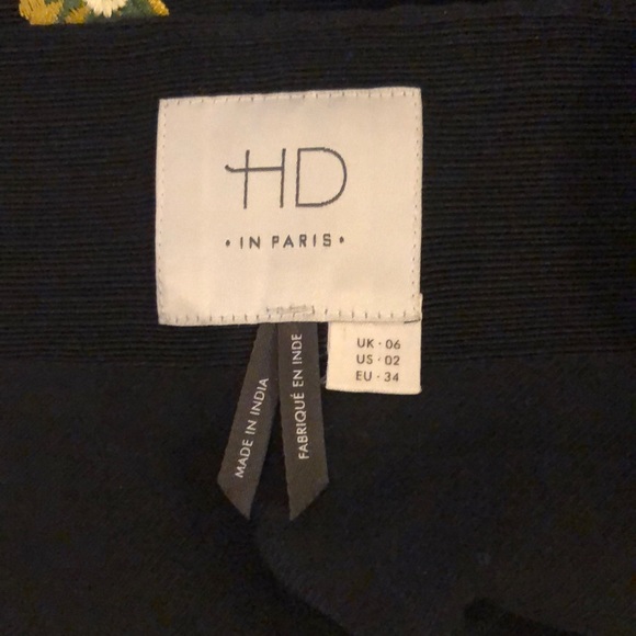 HD in Paris for Anthropologie Floral Skirt, size 2 - Picture 4 of 10